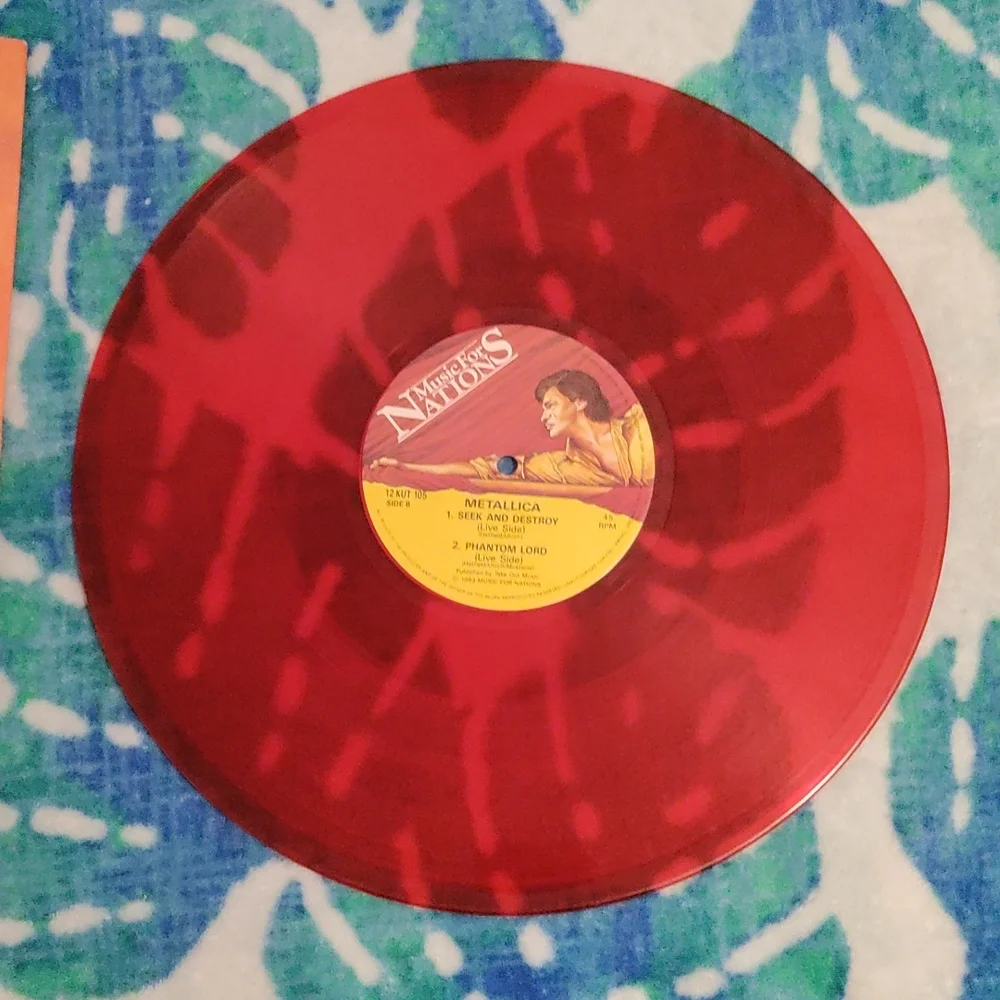🧿🧿🧿 SOLD 🧿🧿🧿🎶RARE,RED🎸HEADBANGERS BALL METALLICA☠️JUMP IN THE FIRE🔥RED💿ALBUM - Picture 5 of 6